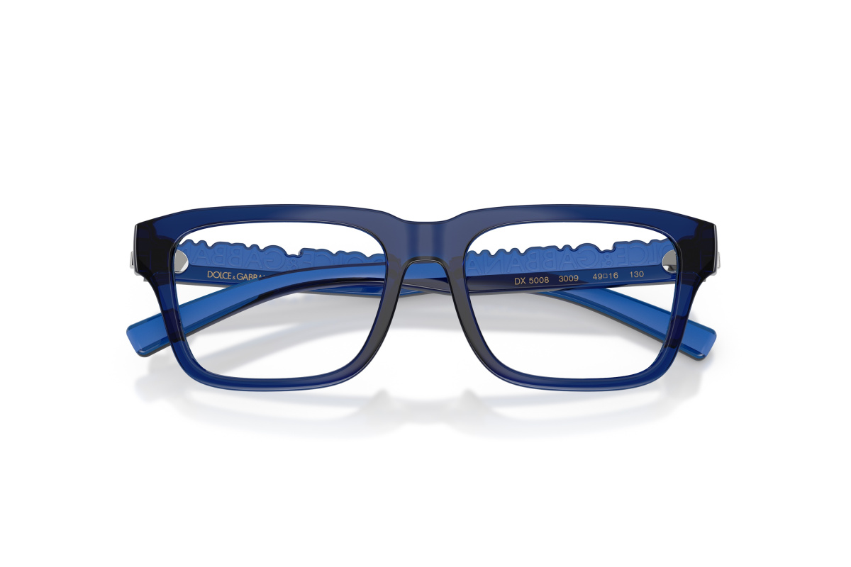 Dolce&Gabbana DX5008_3009 Blu scuro trasparente