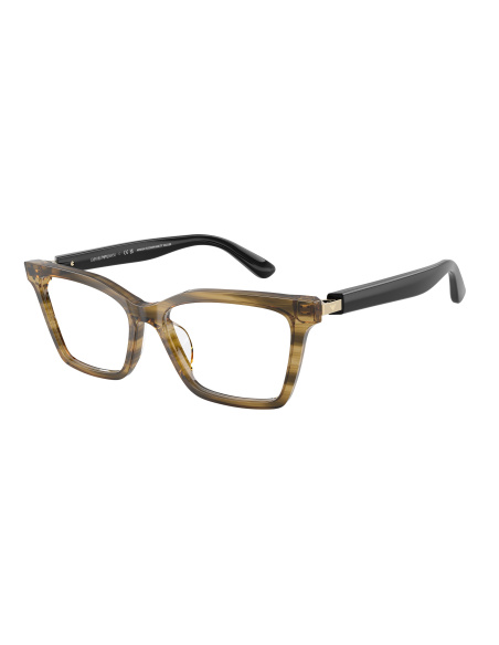 Emporio Armani EA3261U_6267 Shiny Striped Green