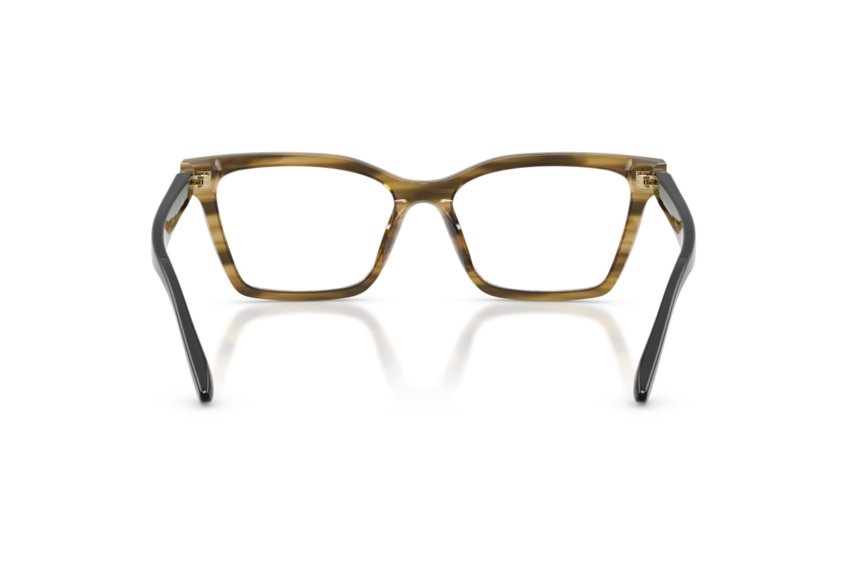 Emporio Armani EA3261U_6267 Shiny Striped Green