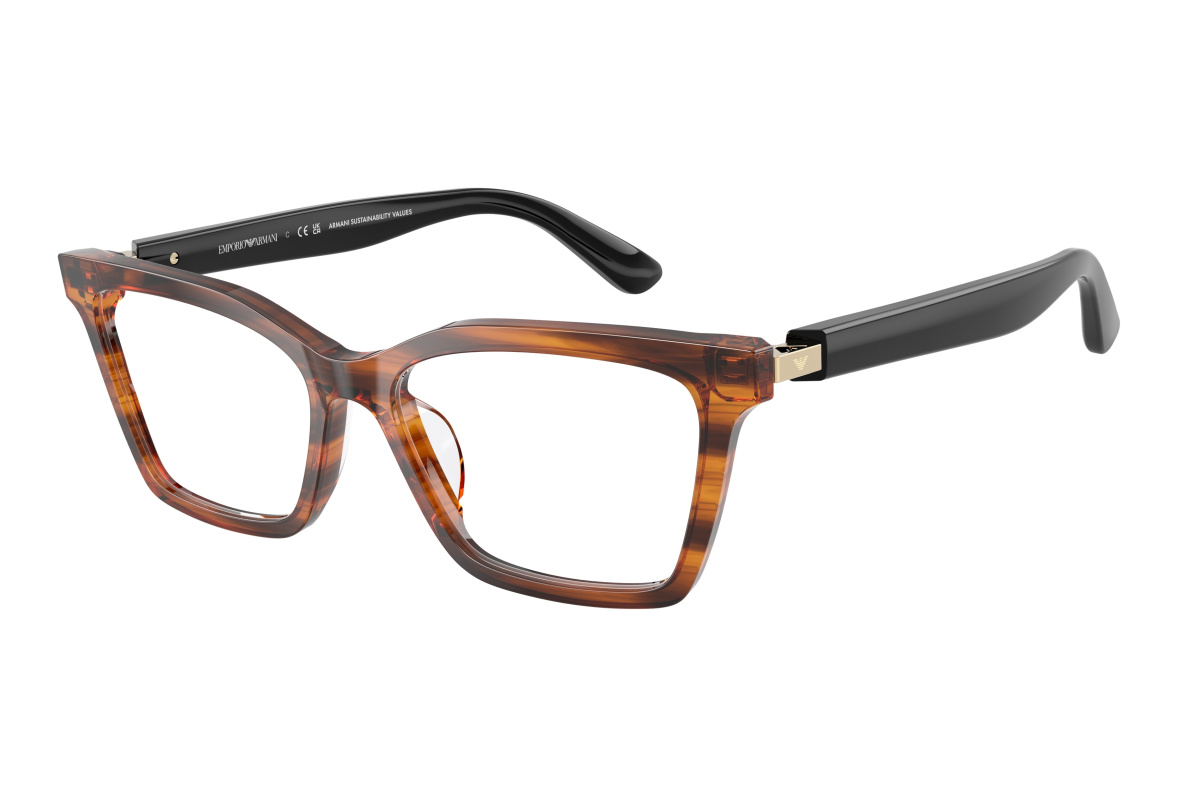 Emporio Armani EA3261U_6268 Giallo a righe lucido