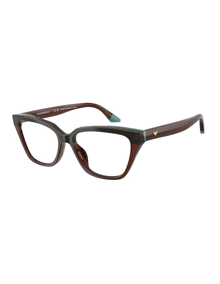 Emporio Armani EA3270U_6318 Transparent Brown/Teal