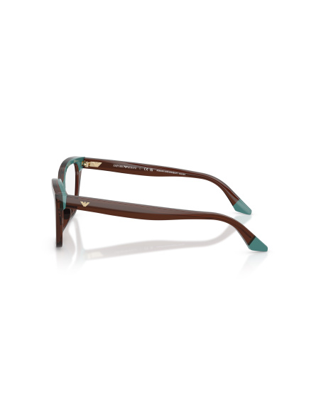 Emporio Armani EA3270U_6318 Transparent Brown/Teal