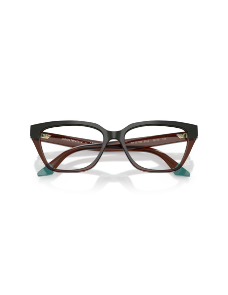 Emporio Armani EA3270U_6318 Transparent Brown/Teal