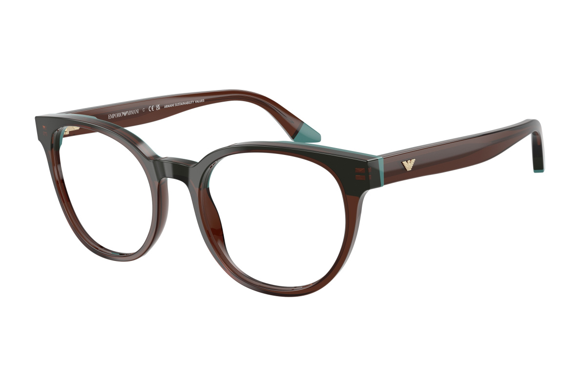 Emporio Armani EA3274_6318 Transparent Brown/Teal