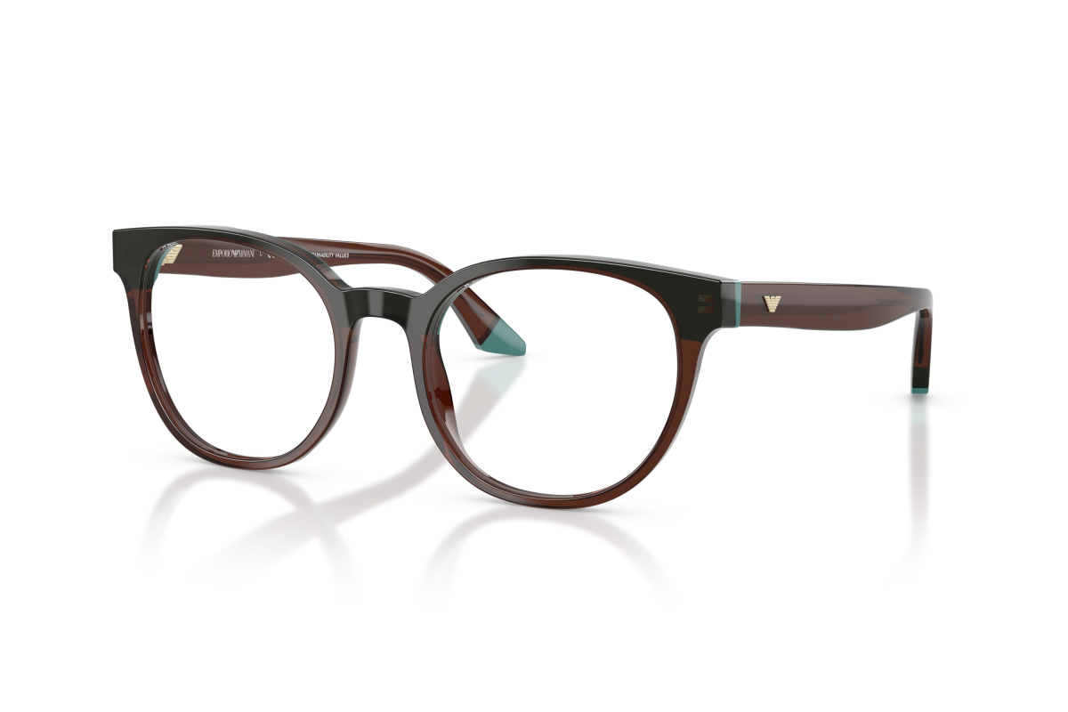 Emporio Armani EA3274_6318 Transparent Brown/Teal