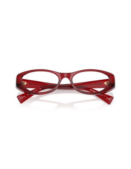 Miu Miu MU 03ZV_25M1O1 Rosso Trasparente