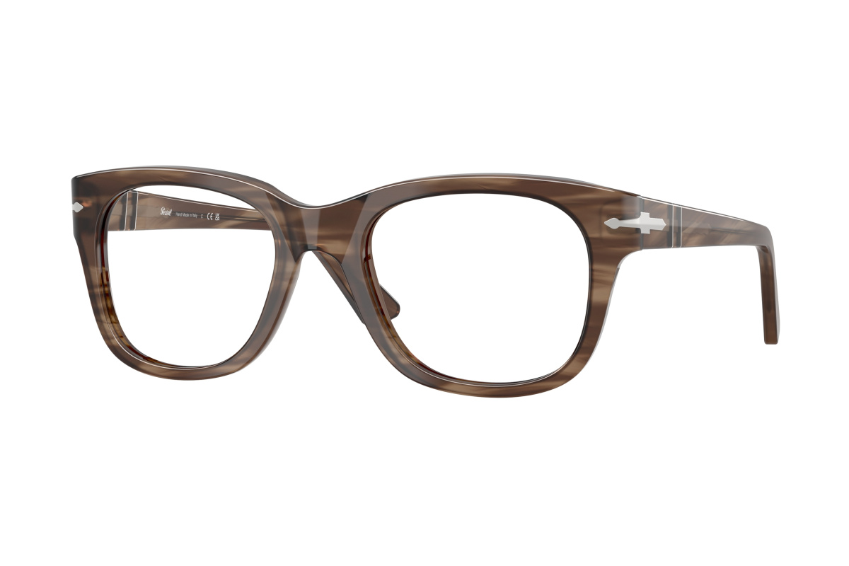 Persol PO3372V_1208 Striato Marrone | Ottica Salvatore Munda