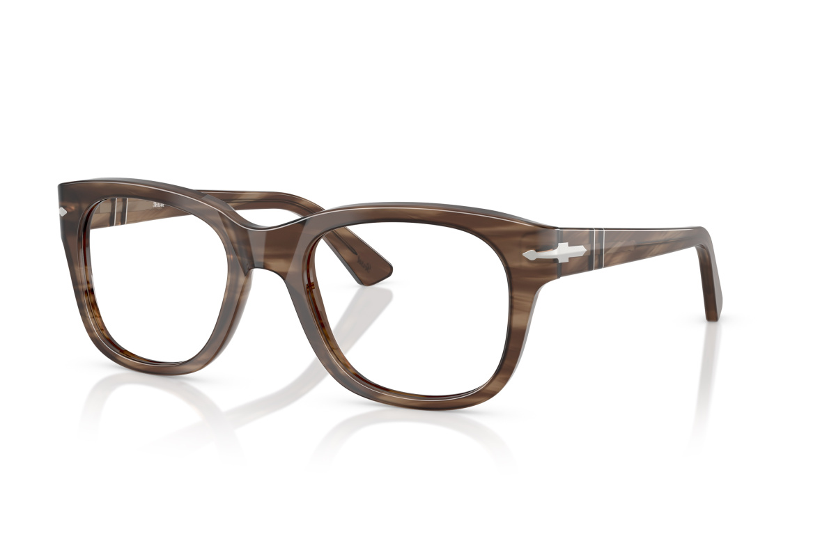 Persol PO3372V_1208 Striato Marrone | Ottica Salvatore Munda