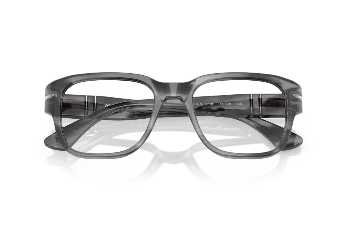 Persol PO3374V_1192 Striato Grigio | Ottica Salvatore Munda