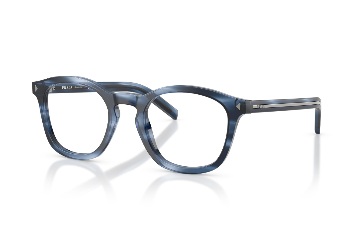 Prada PR C04V_26F1O1 Striato Blu | Ottica Salvatore Munda