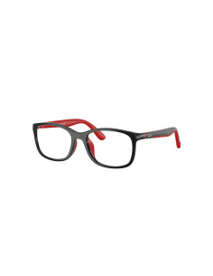 Ray-Ban RY1644_3928 Nero su rosso effetto gommato