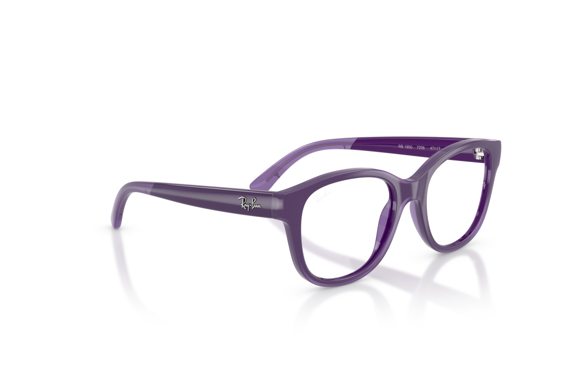 Ray-Ban RY1950_7206 Violetto su violetto trasparente