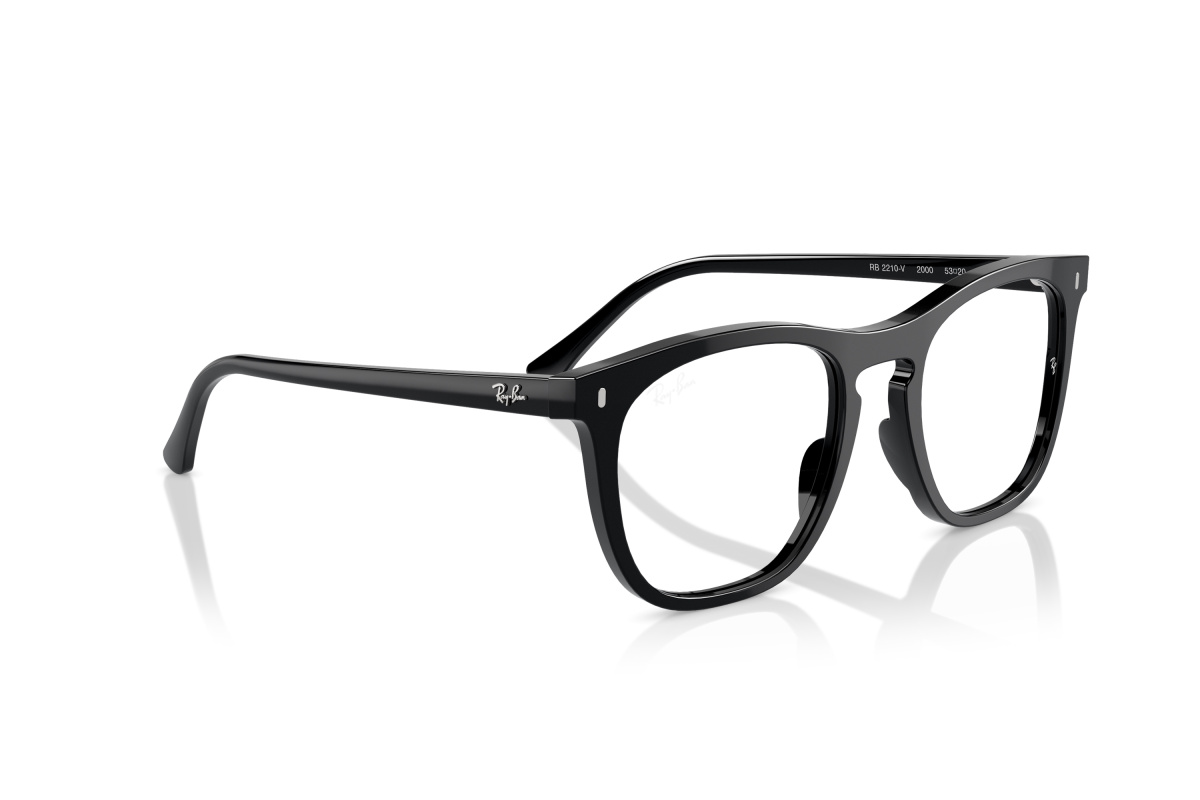Ray-Ban RX2210V_2000 Nero | Ottica Salvatore Munda