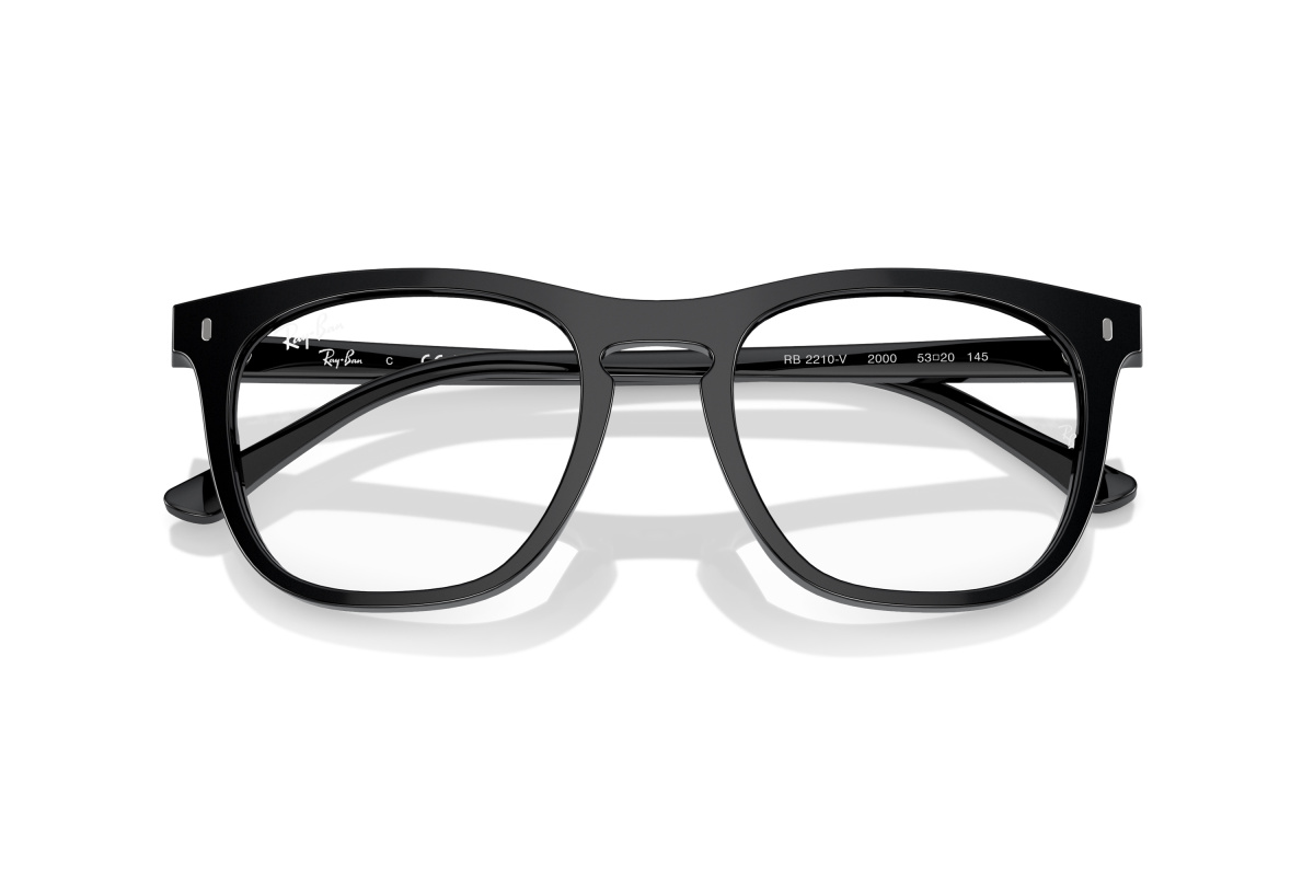 Ray-Ban RX2210V_2000 Nero | Ottica Salvatore Munda
