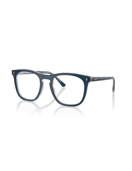 Ray-Ban RX2210V_8324 Blu su blu trasparente