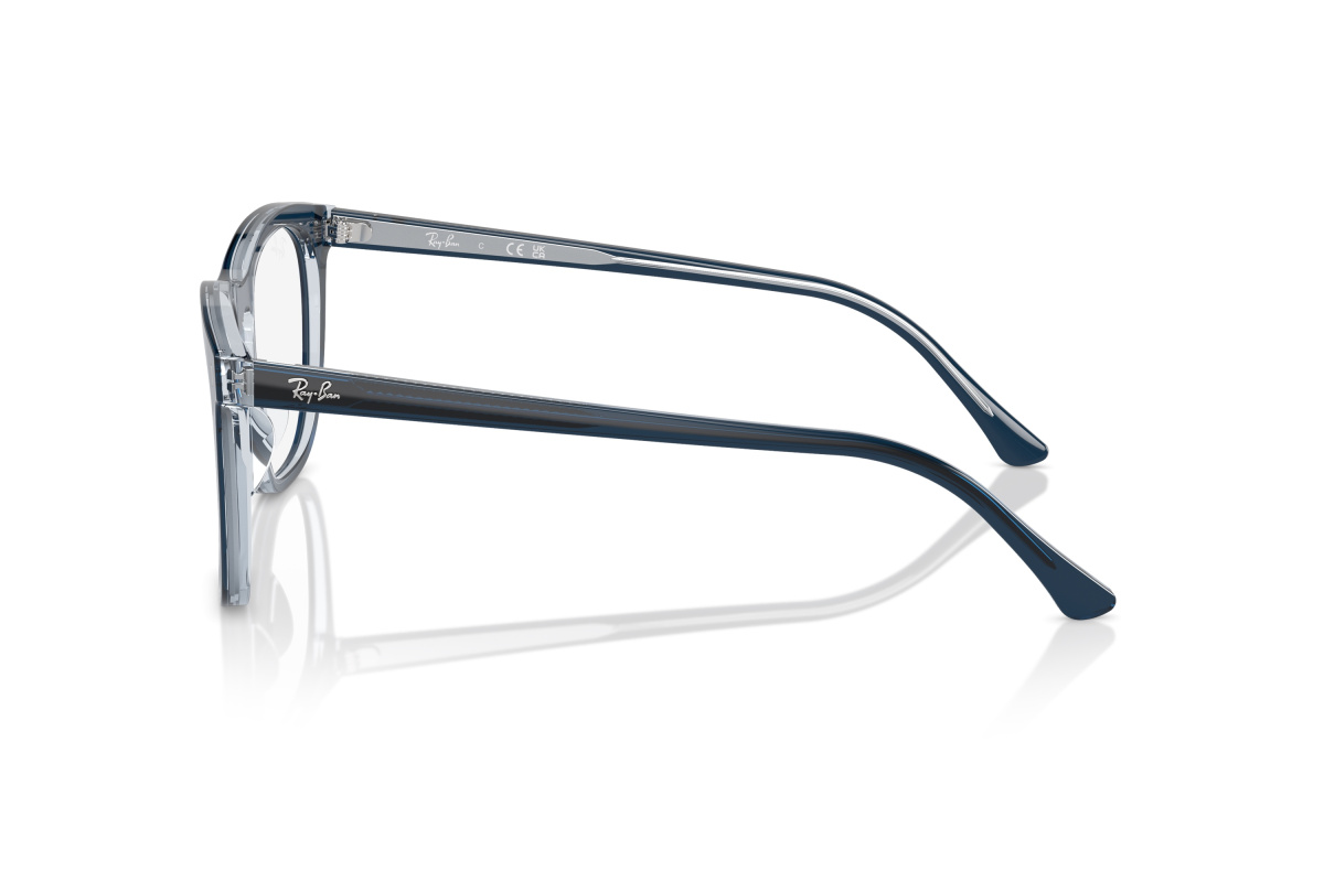 Ray-Ban RX2210V_8324 Blu su blu trasparente