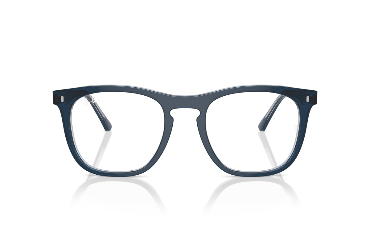 Ray-Ban RX2210V_8324 Blu su blu trasparente