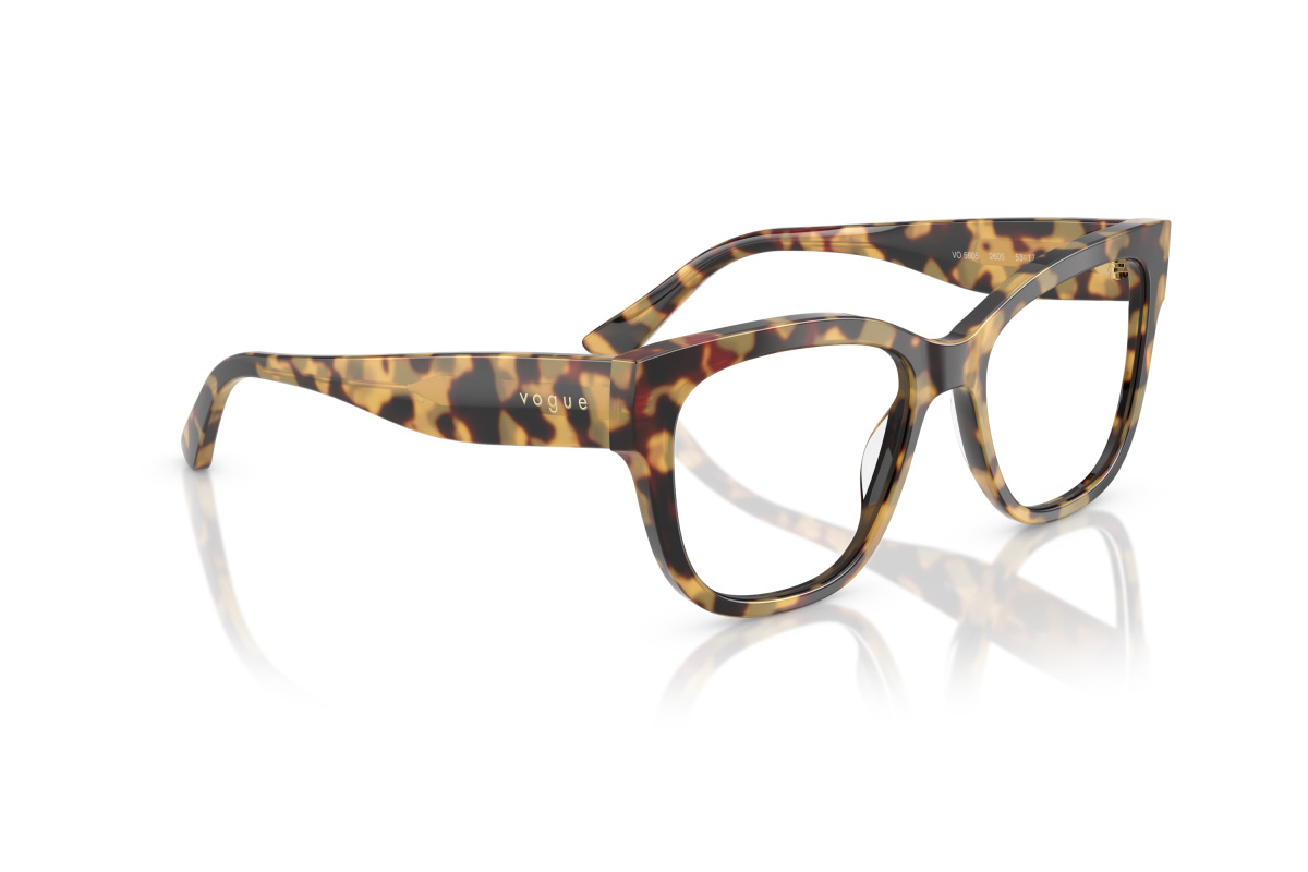 Vogue Eyewear VO5605_2605 Tartarugato Giallo