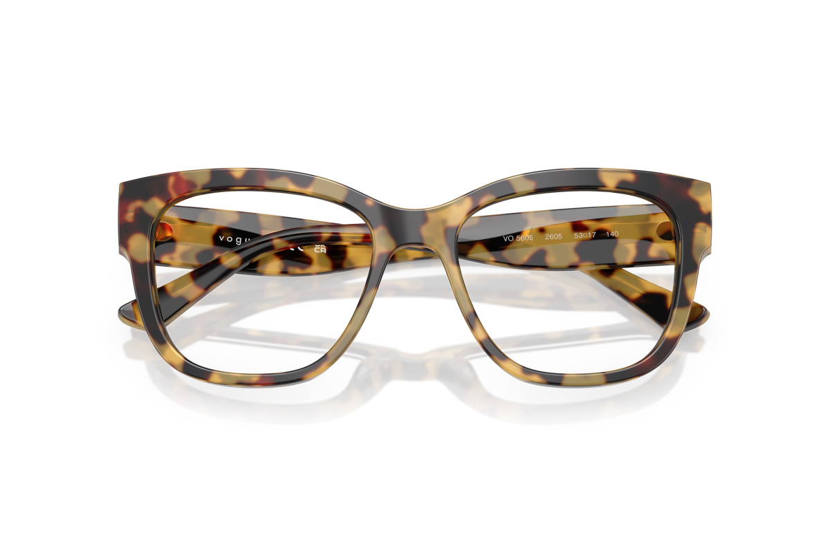Vogue Eyewear VO5605_2605 Tartarugato Giallo