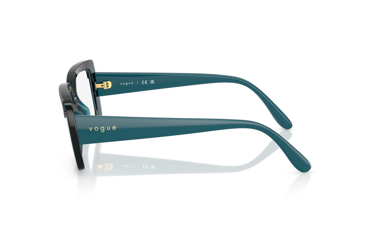Vogue Eyewear VO5636U_3224 Top blu/Ottanio trasparente