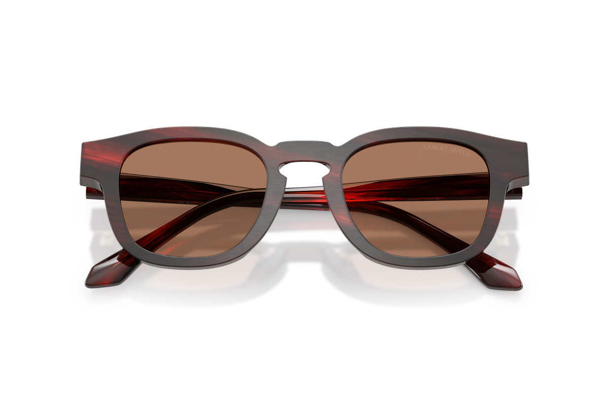 Giorgio Armani AR8254U_639273 Rosso spazzolato