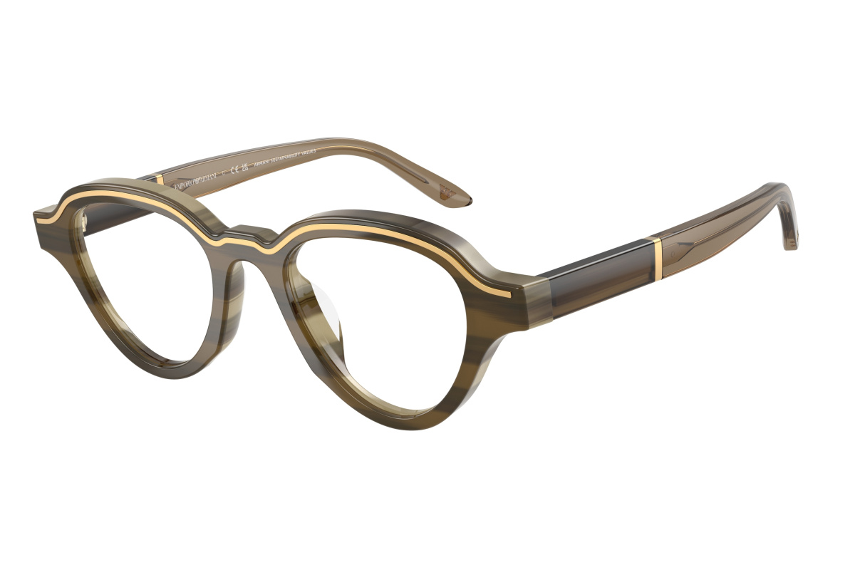Emporio Armani EA4264U_63381W Brown On Striped Beige