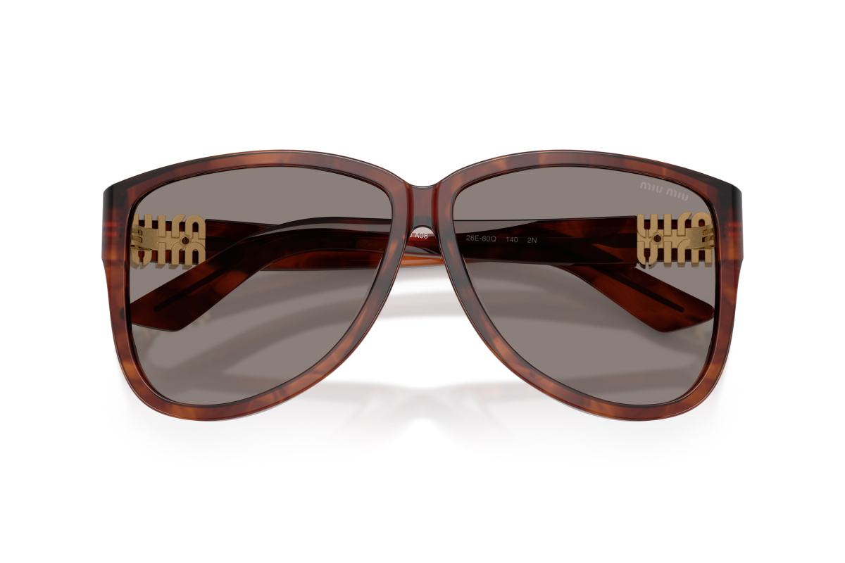 Miu Miu MU A08S_26E80Q Tabacco striato