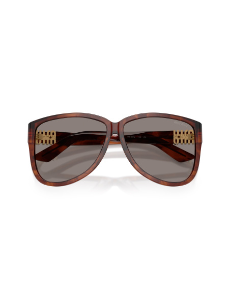 Miu Miu MU A08S_26E80Q Tabacco striato
