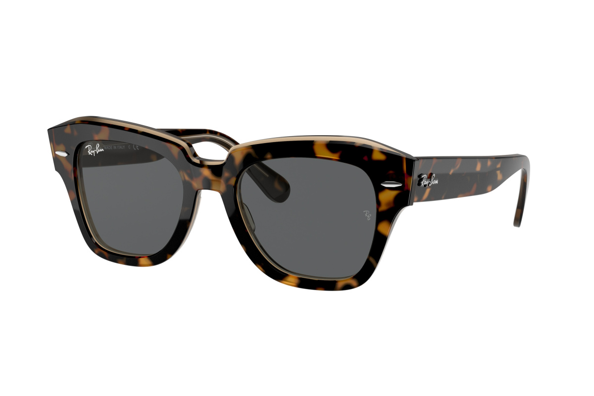 Ray-Ban RB2186_1292B1 Havana su marrone trasparente