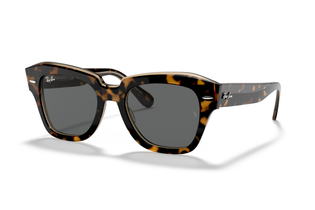 Ray-Ban RB2186_1292B1 Havana su marrone trasparente