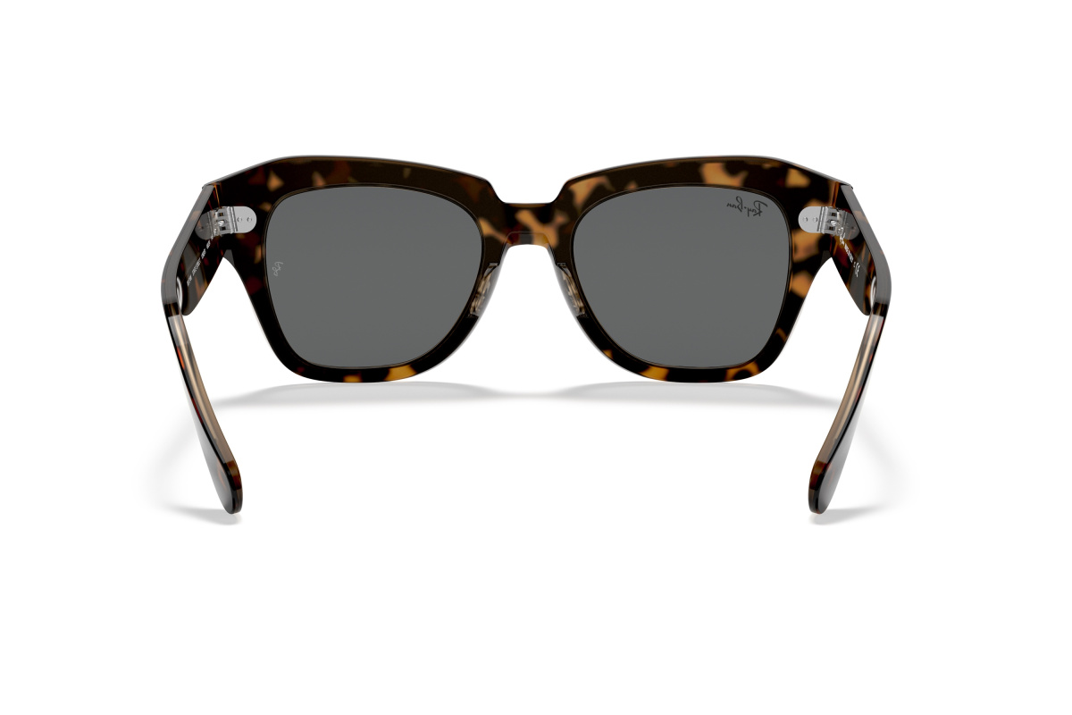 Ray-Ban RB2186_1292B1 Havana su marrone trasparente