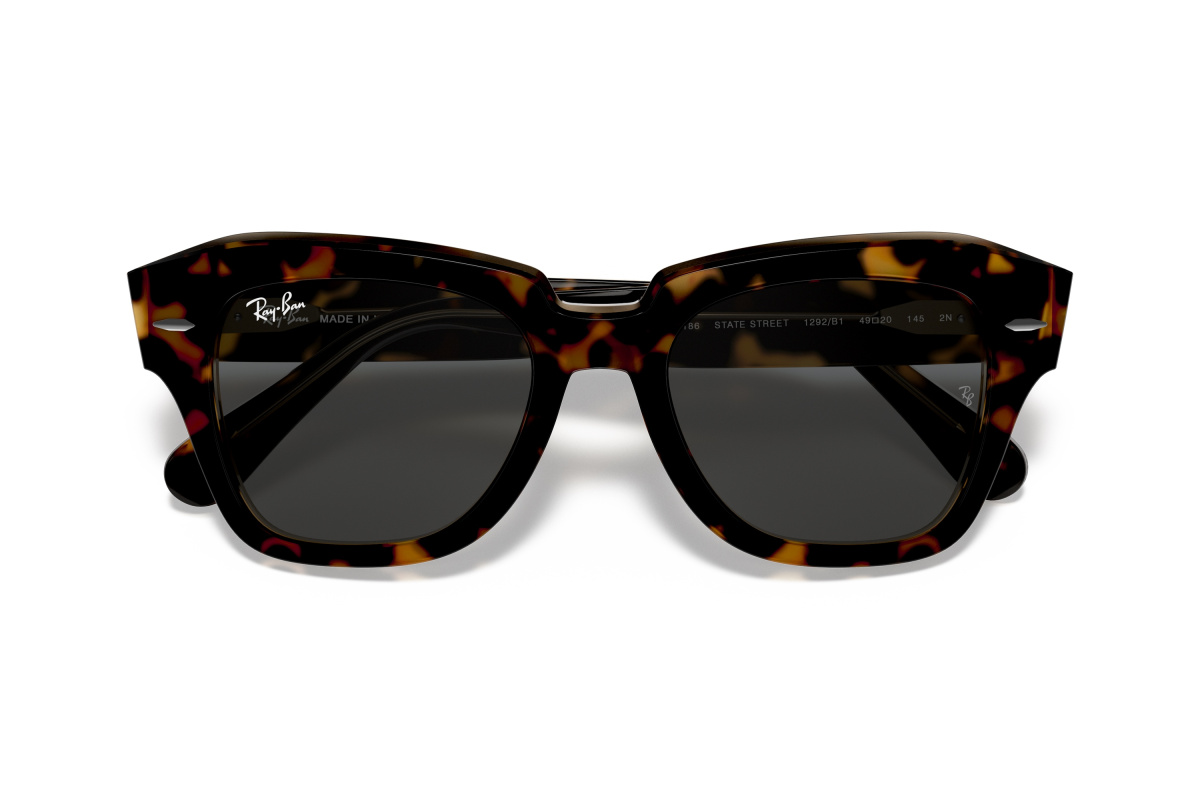 Ray-Ban RB2186_1292B1 Havana su marrone trasparente