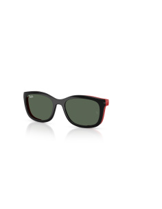 Ray-Ban RY1644C_392871 Nero su rosso effetto gommato 2