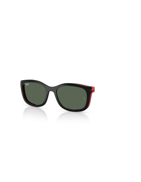 Ray-Ban RY1644C_392871 Nero su rosso effetto gommato
