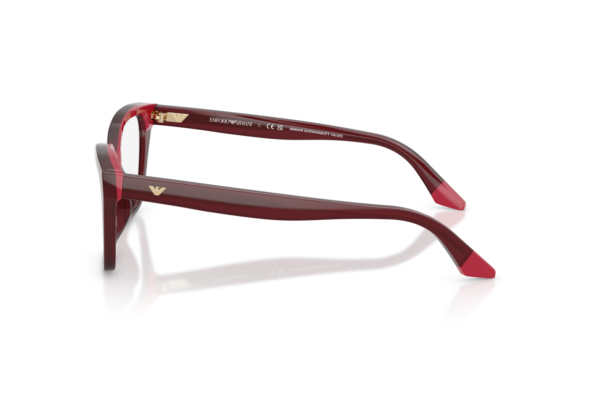 Emporio Armani EA3270U_6320 Bordeaux opalino/Rosa