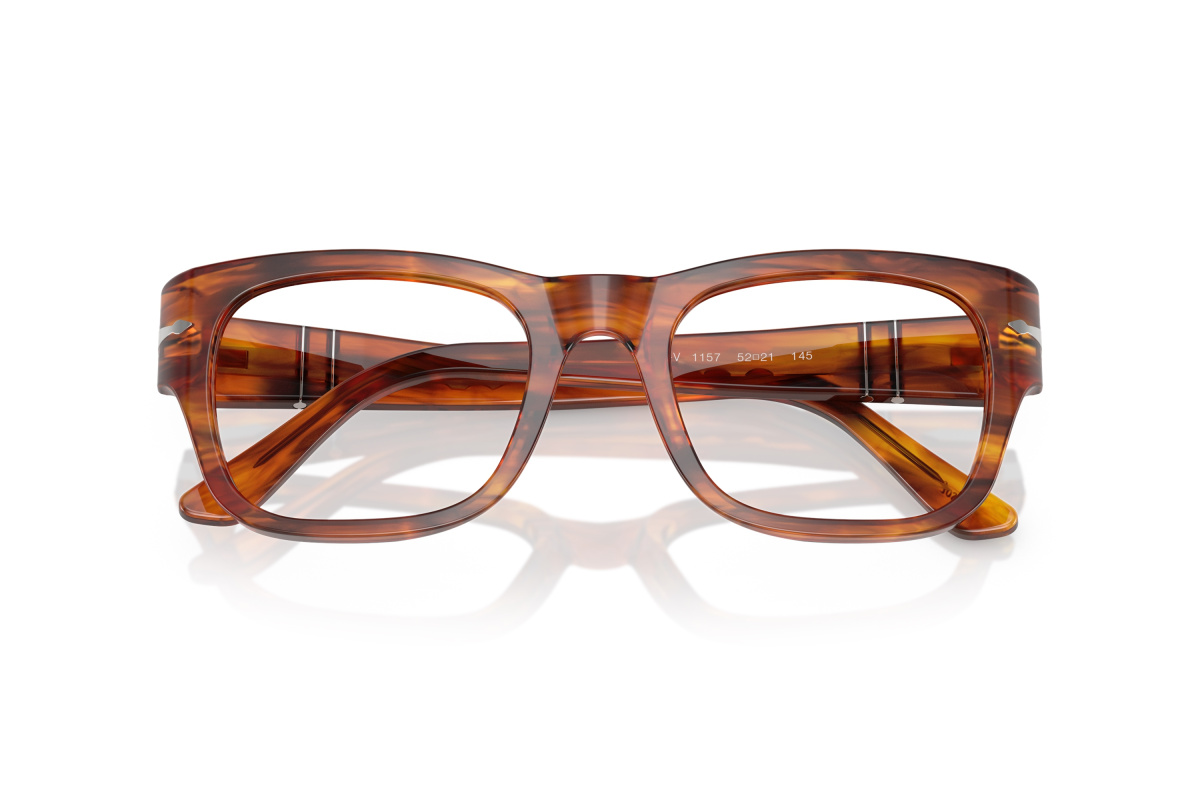 Persol PO3297V_1157 Striato Marrone | Ottica Salvatore Munda