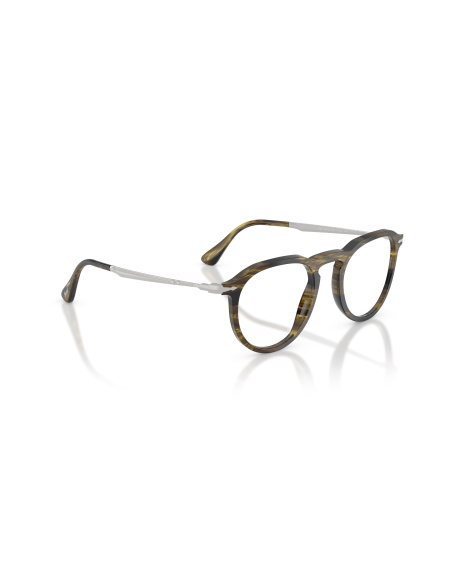 Persol PO3387V_1237 Striped Black & Olive Green