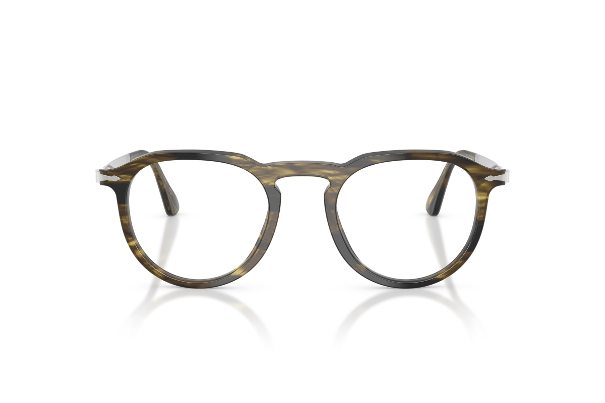 Persol PO3387V_1237 Striped Black & Olive Green