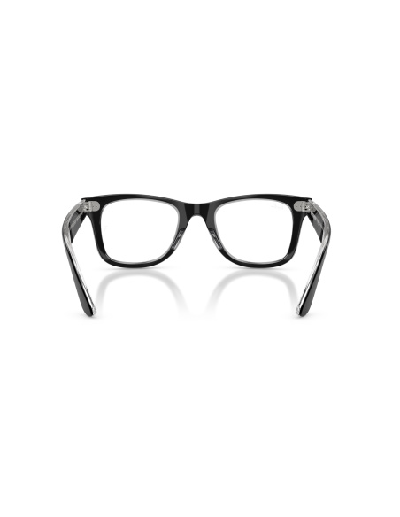 Ray-Ban RX4340V_2034 Nero su trasparente