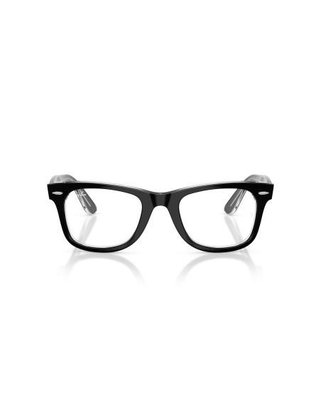 Ray-Ban RX4340V_2034 Nero su trasparente