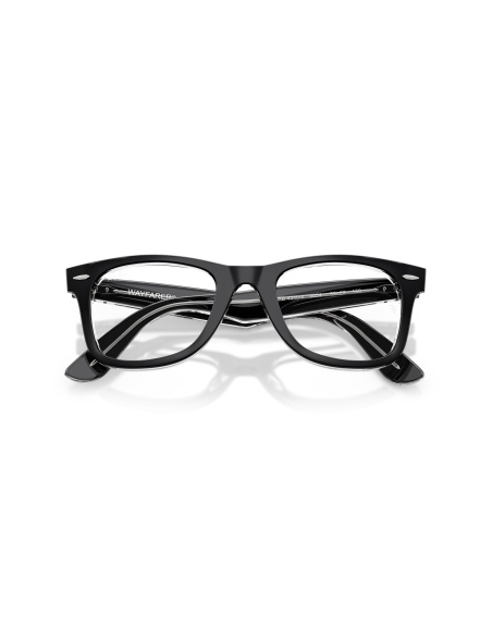 Ray-Ban RX4340V_2034 Nero su trasparente