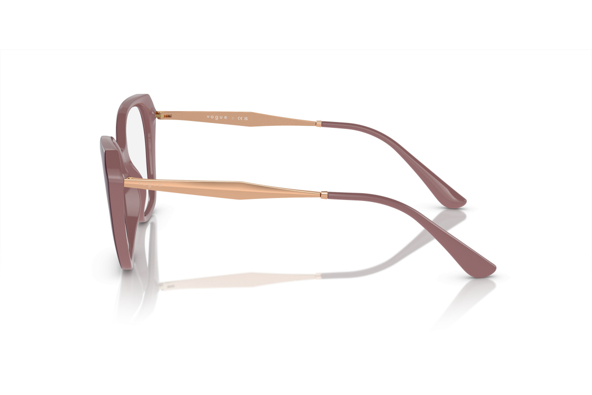 Vogue Eyewear VO5522_3100 Viola rosso Top/Rosa antico
