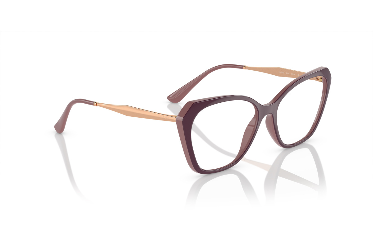 Vogue Eyewear VO5522_3100 Viola rosso Top/Rosa antico