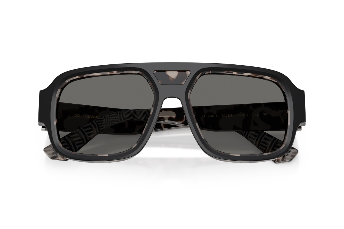 Dolce&Gabbana DG4516_3403/1 Nero su Havana grigio