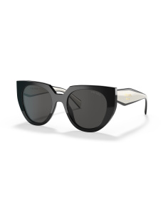 Prada PR 14WS_09Q5S0 Nero/Bianco talco 2