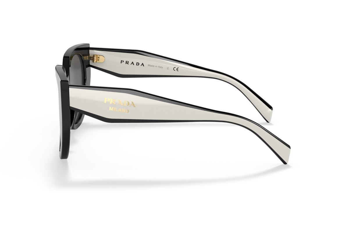Prada PR 14WS_09Q5S0 Nero/Bianco talco