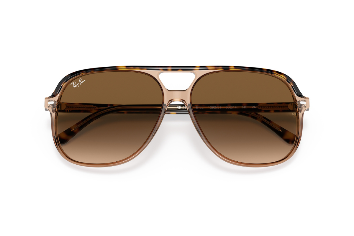 Ray-Ban RB2198_129251 Havana su marrone trasparente